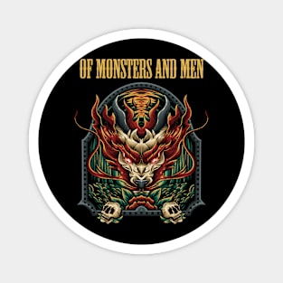 OF MONSTERS AND MEN BAND Magnet